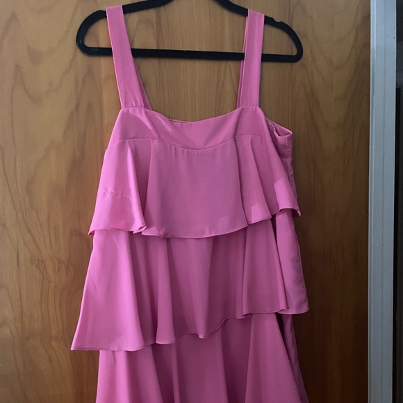 Pink Ruffle Dress - Picture 1 of 3